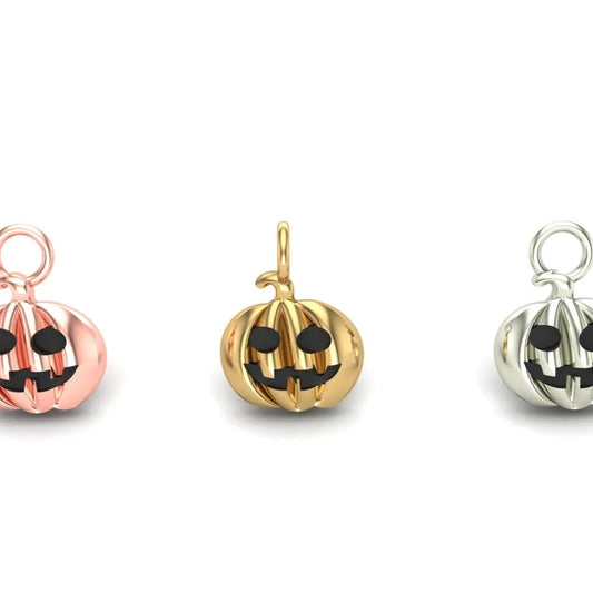 Pumpkin Face Charm from Mushroom