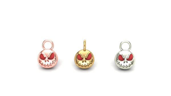 Skeleton Man Charm from Mushroom