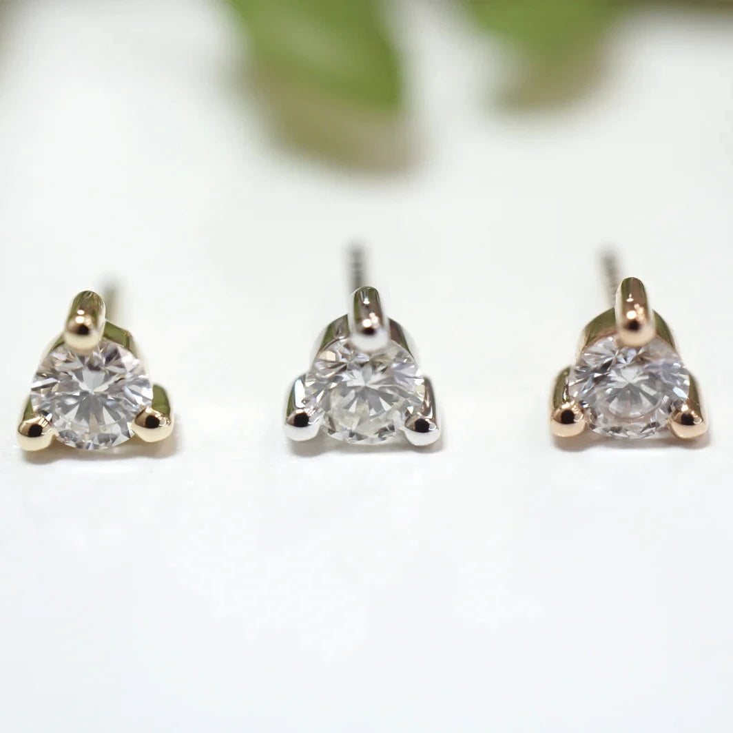 Solitaire - Gia - 3 Prong Diamond from Modern Mood