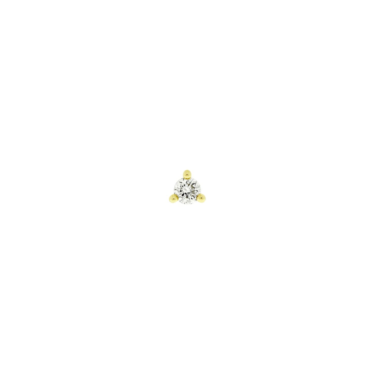 Solitaire - Gia - 3 Prong Diamond from Modern Mood