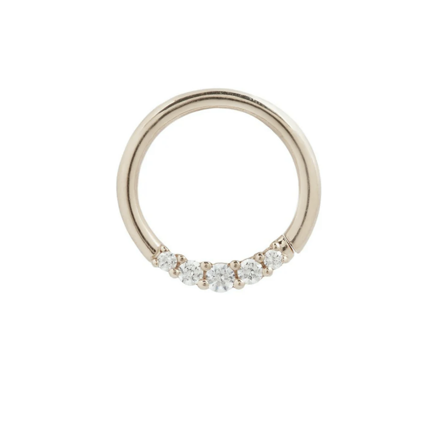 Sophia Seam Ring with CZ From Buddha