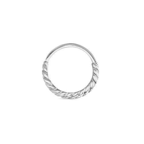 Twisted Seamless Ring from Norvoch