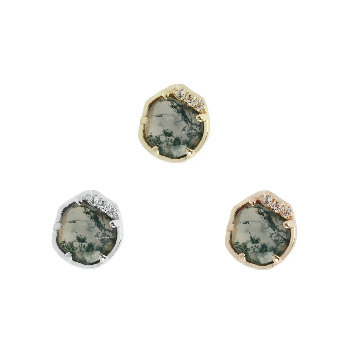 Vision with Moss Agate From Buddha